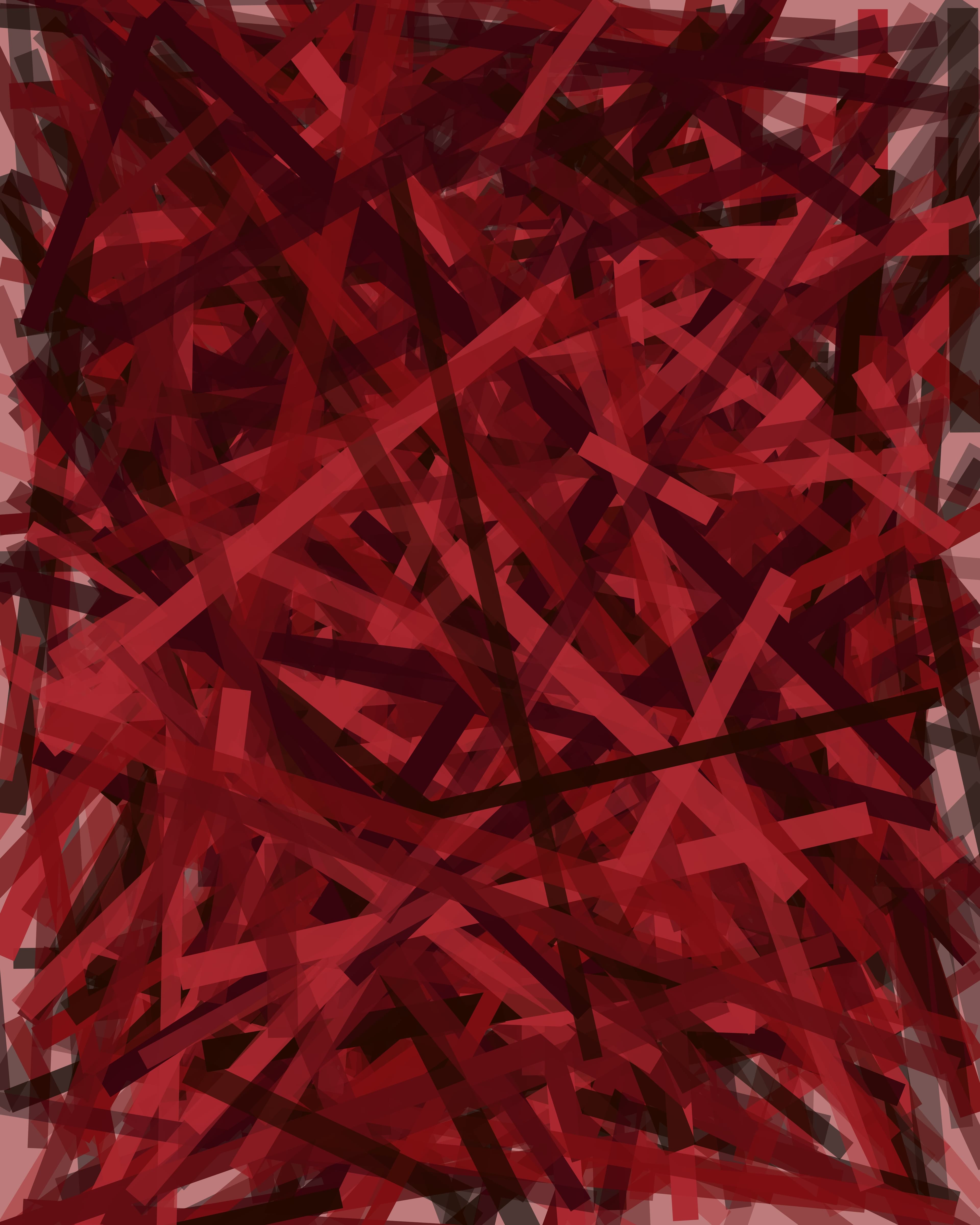Red geometric abstract pattern