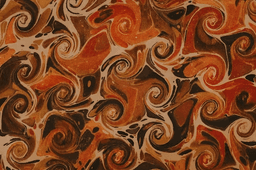 Swirling warm-toned abstract pattern representing fast payout cycles
